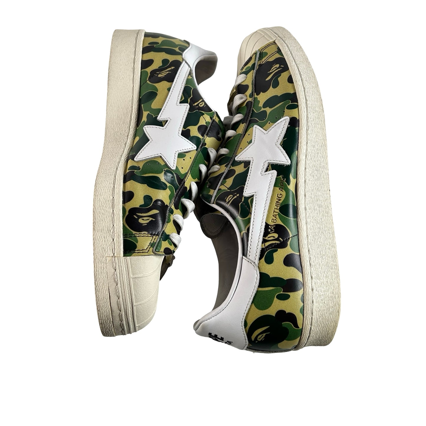 GZ8981 adidas Superstar Bape ABC Camo Green [USED] - 13 (Used)