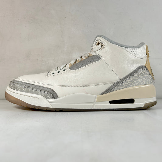 FJ9479 100 Jordan 3 Retro Craft Ivory [USED] - 11 M (Used)