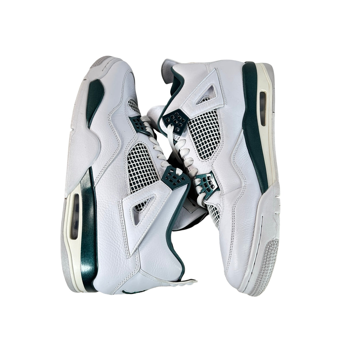 FQ8138 103 Jordan 4 Retro Oxidized Green [USED] - 13 M (Used) (No Box)