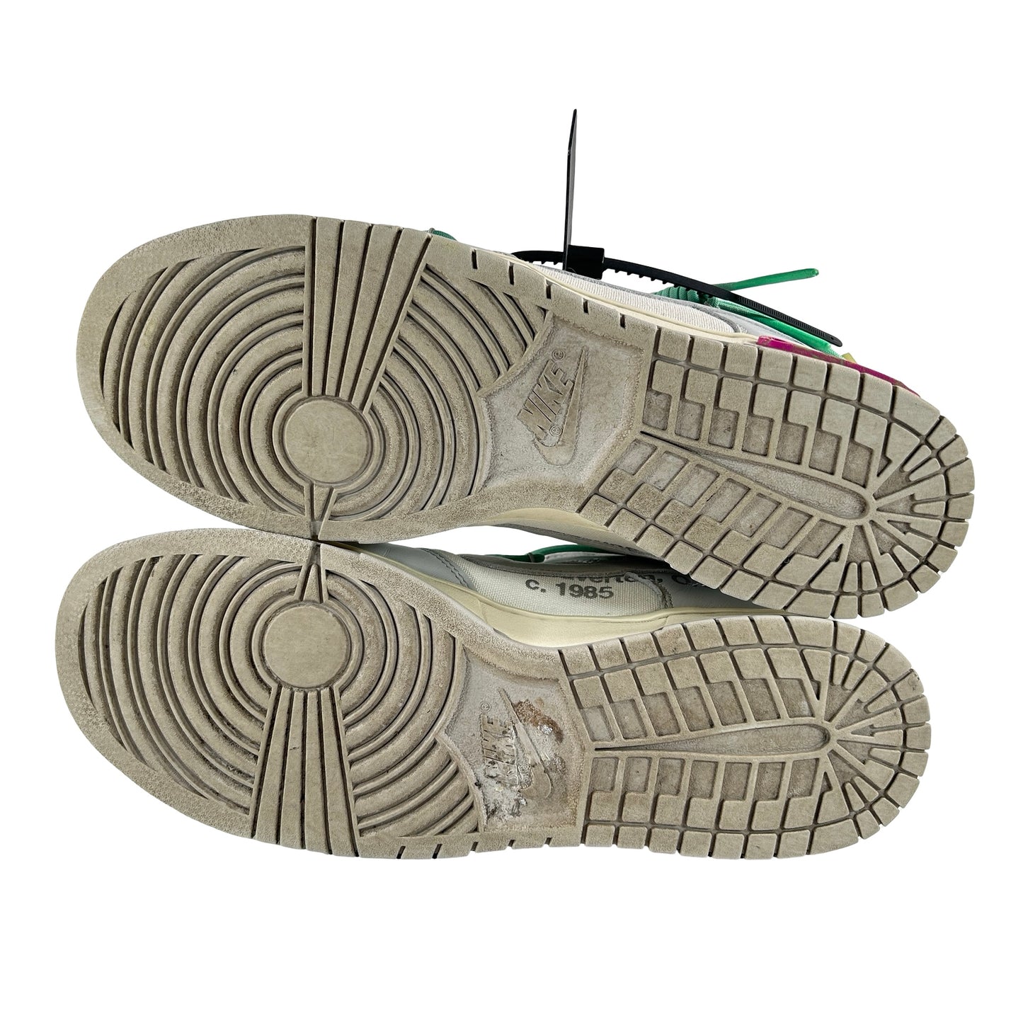 DM1602 114 Nike Dunk Low Off-White Lot 4 [USED] - 13 M (Used)