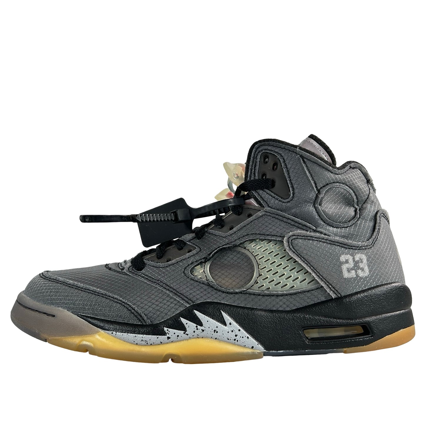 CT8480 001 Jordan 5 Off-White Black [USED] - 11 M (VNDS) (Replace Box)