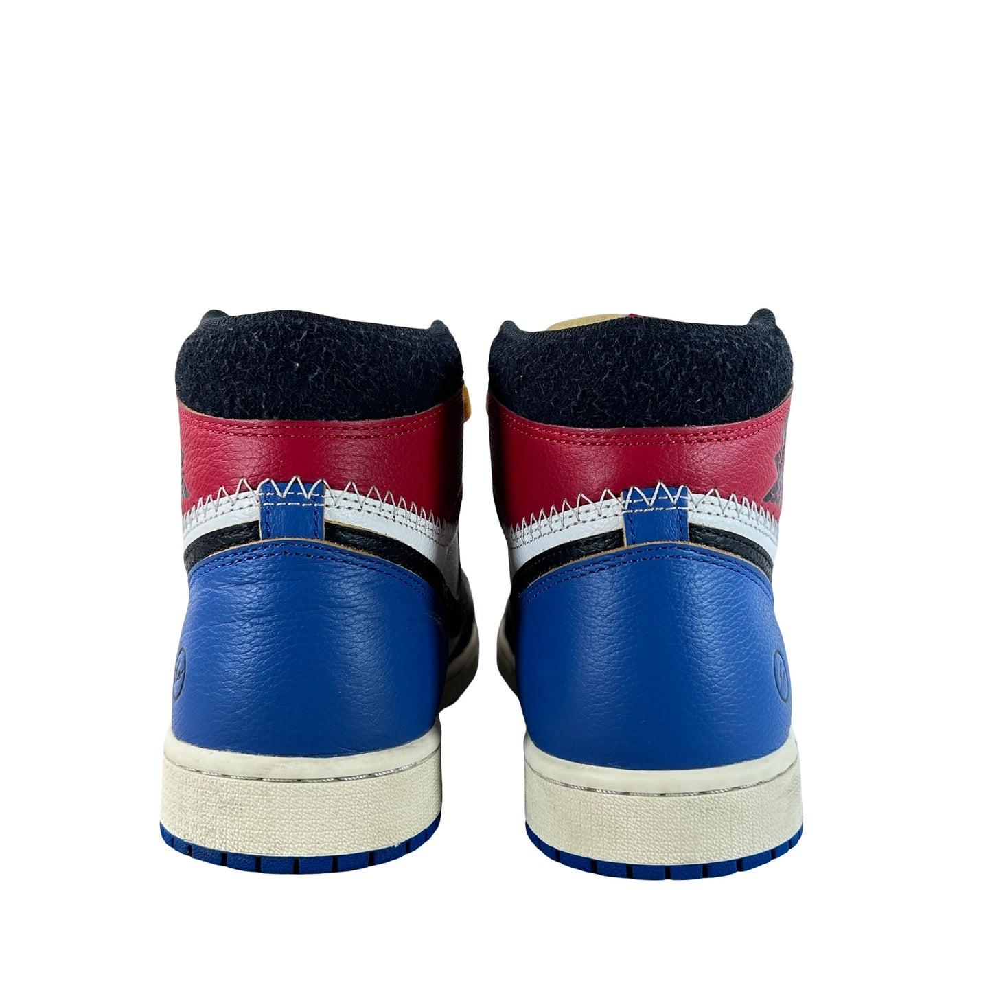 IO7847 002 Jordan 1 Retro High OG SP Fragment x Union LA Varsity Red Sport Royal [USED] - 10 M (Used)