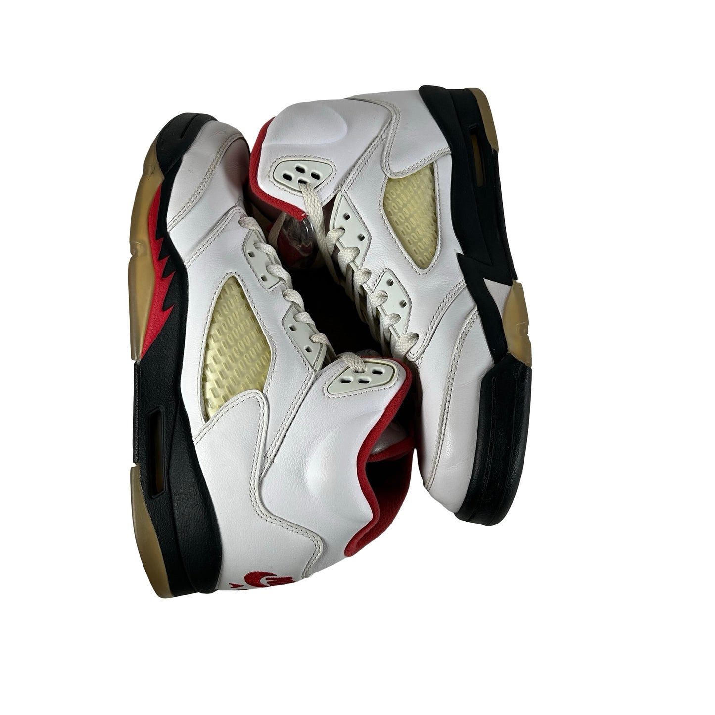 440888 102 Jordan 5 Retro Fire Rojo Plata Lengua (2020) (GS)