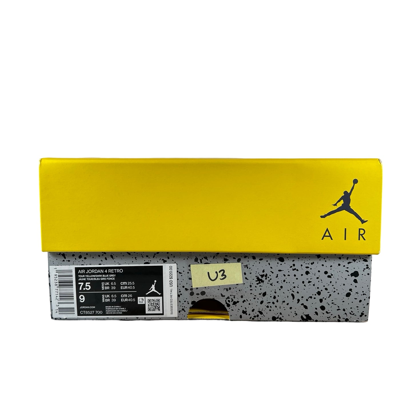 CT8527 700 Jordan 4 Retro Lightning (2021) [USED] - 7.5 M (Used3)
