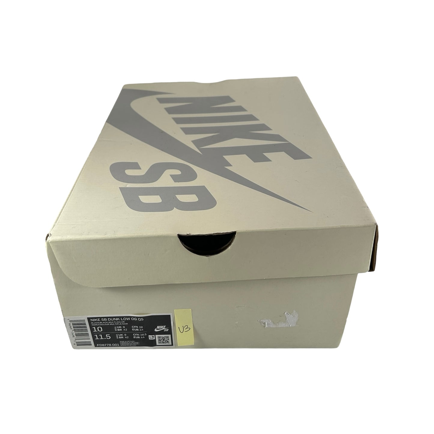 FD8778 001 Nike SB Dunk Low Supreme Rammellzee [USED] - 10 M (Used3)