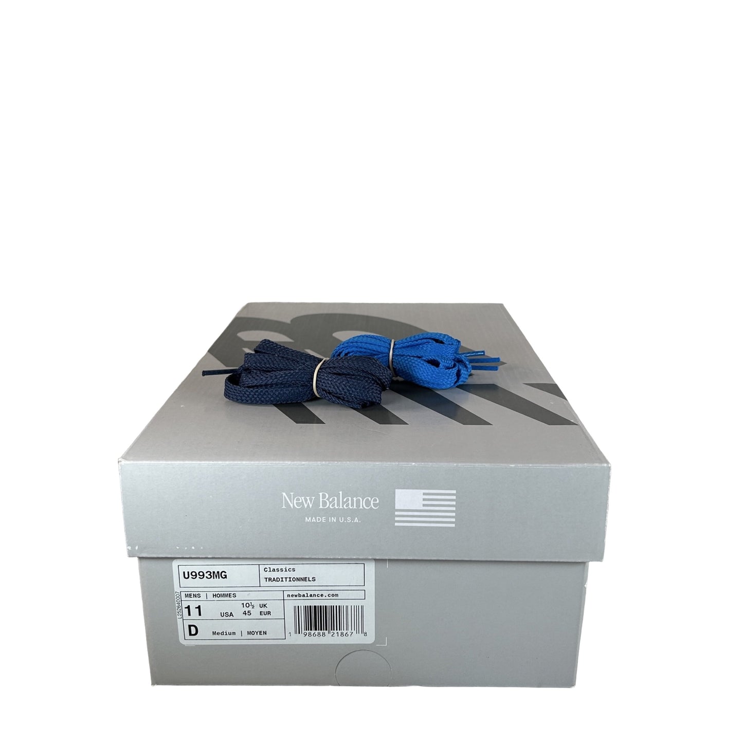 U993MG New Balance 993 MiUSA Kith Madison Square Garden Navy [USED] - 11 M (Used)