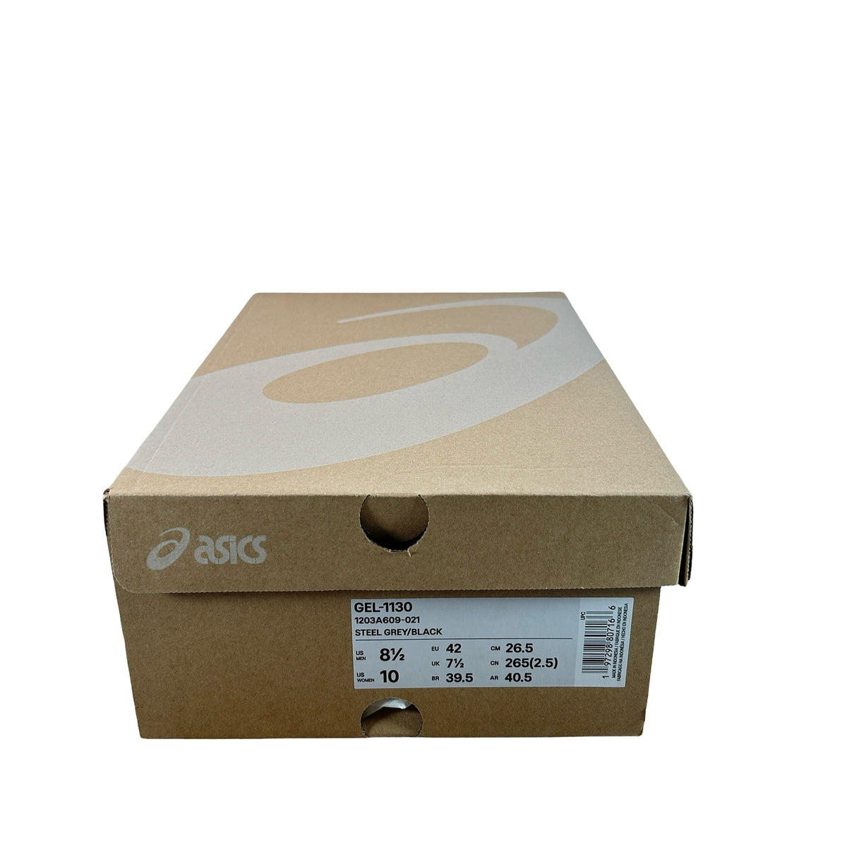 1203A609 021 ASICS Gel-1130 Steel Grey Black [USED] - 8.5 M (Used)