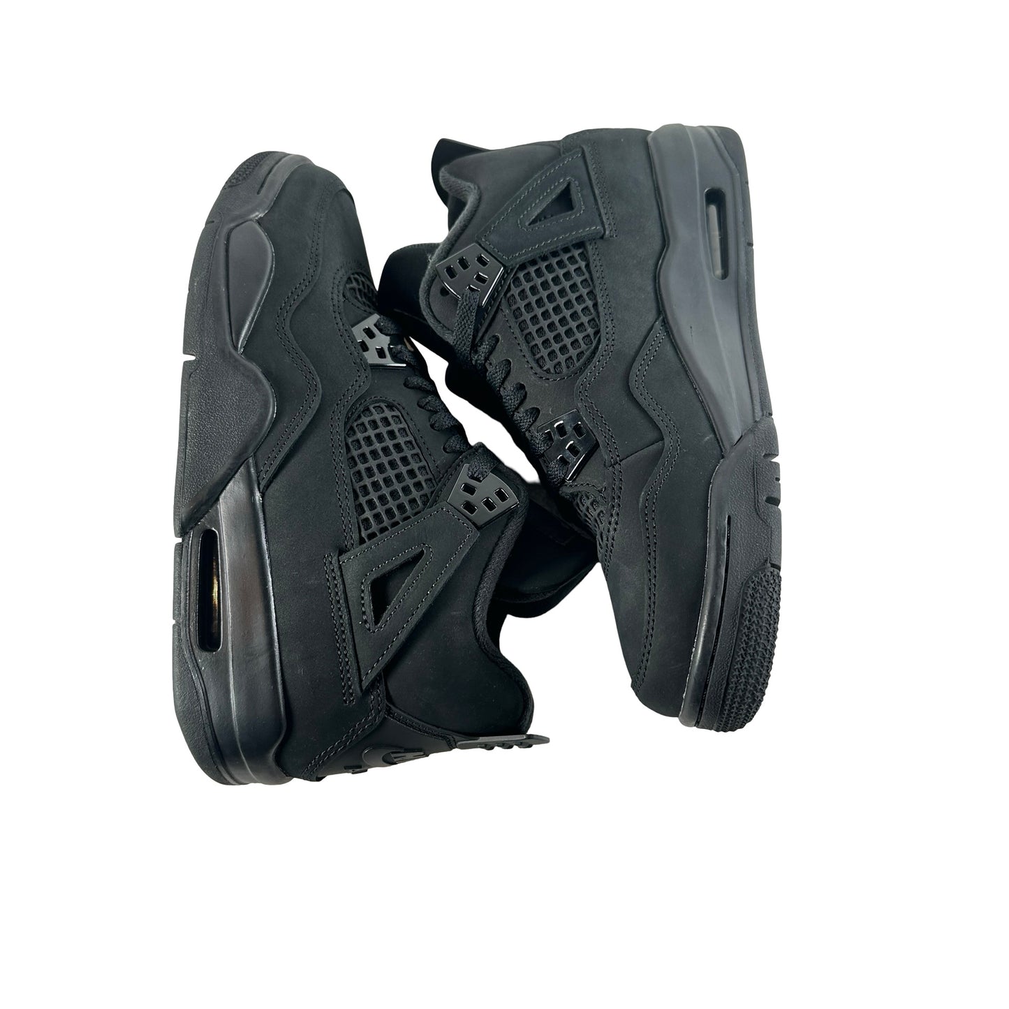 IB4171 010 Jordan 4 Retro Black Cat (2025) (GS) [USED] - 5.5 Y (VNDS) (No Box)