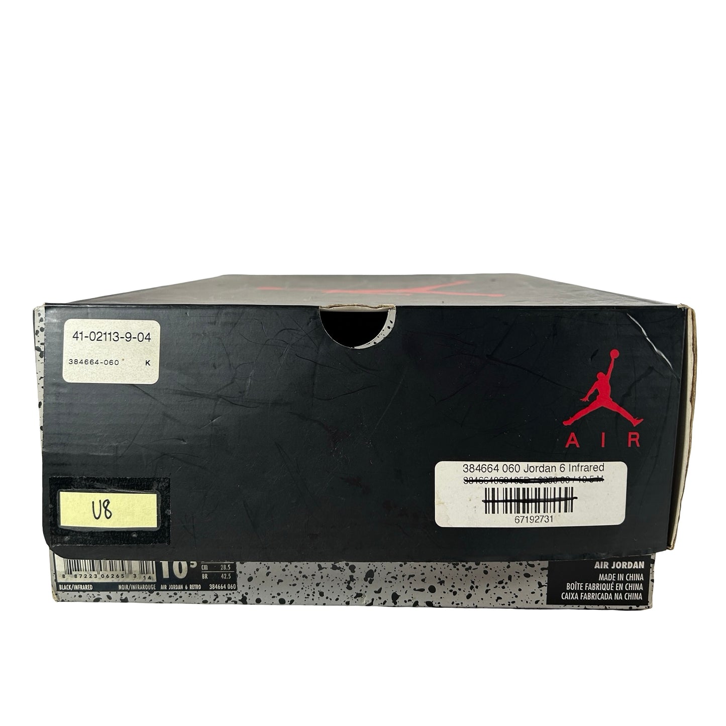 384664 060 Jordan 6 Retro Black Infrared (2019) [USED] - 10.5 M (Used8)