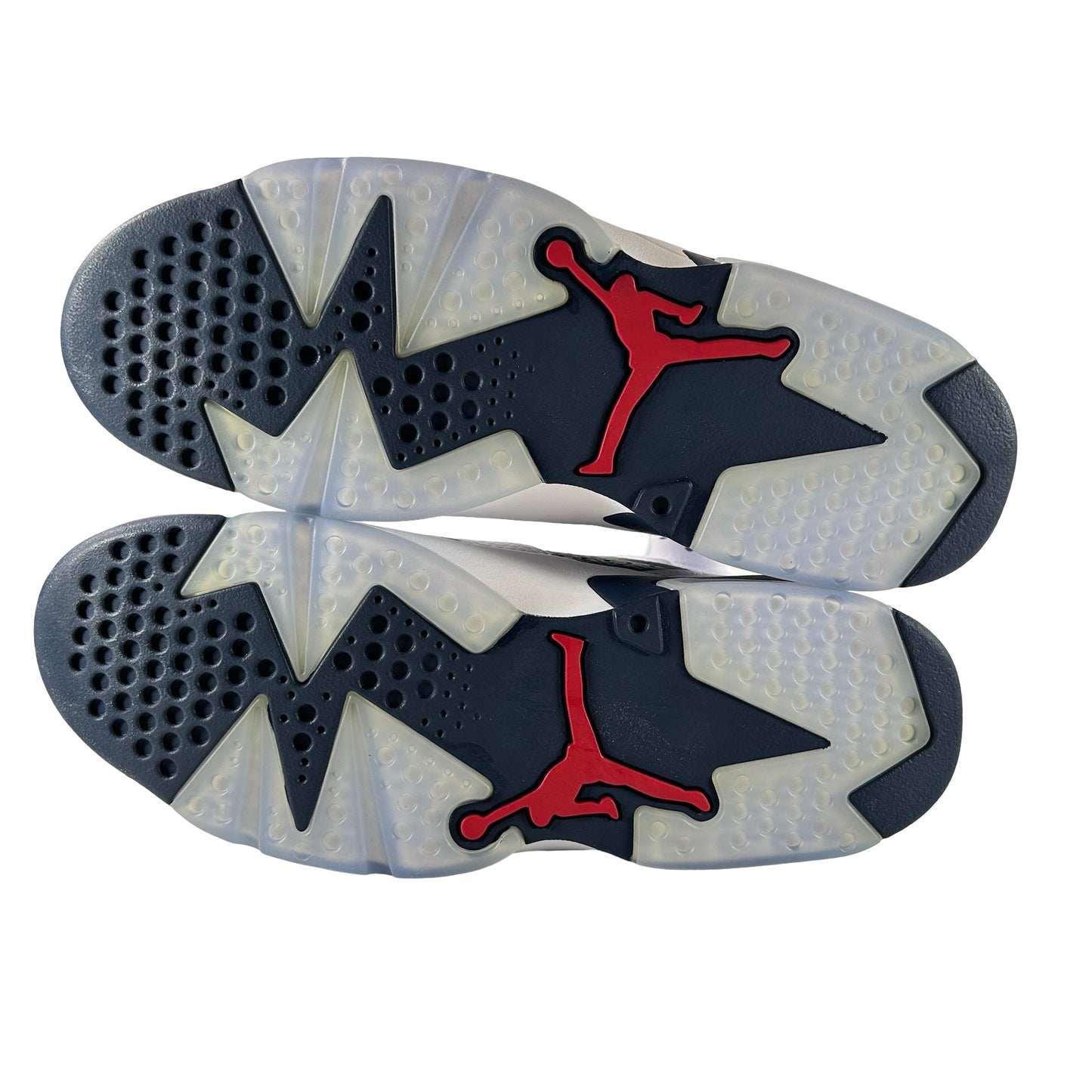 CT8529 164 Jordan 6 Retro Olympic (2024) [CONDITIONAL] - 9 M (No Box) (Slightly Yellowing Soles)