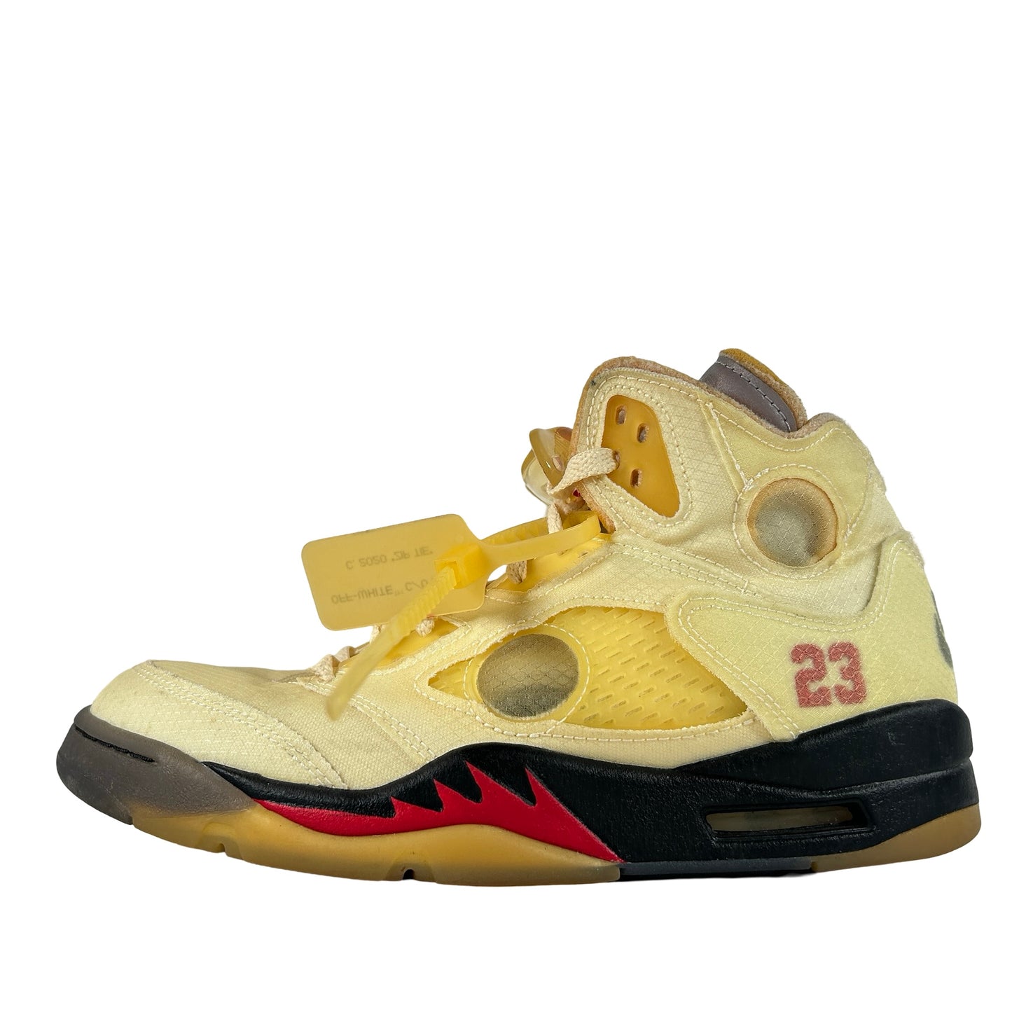 DH8565 100 Jordan 5 Off-White Sail [USED] - 8 M (Used) (No Box)