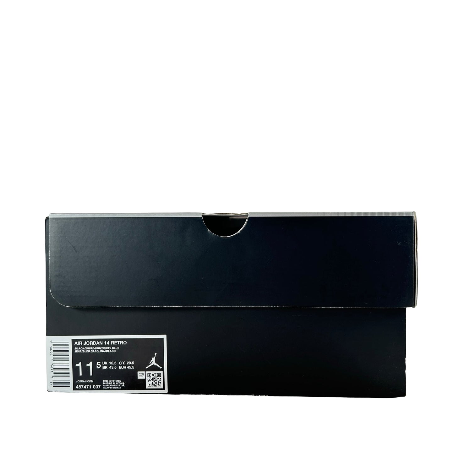 487471 007 Jordan 14 Retro Black University Blue (2026) [USED] - 11.5 M (Used)
