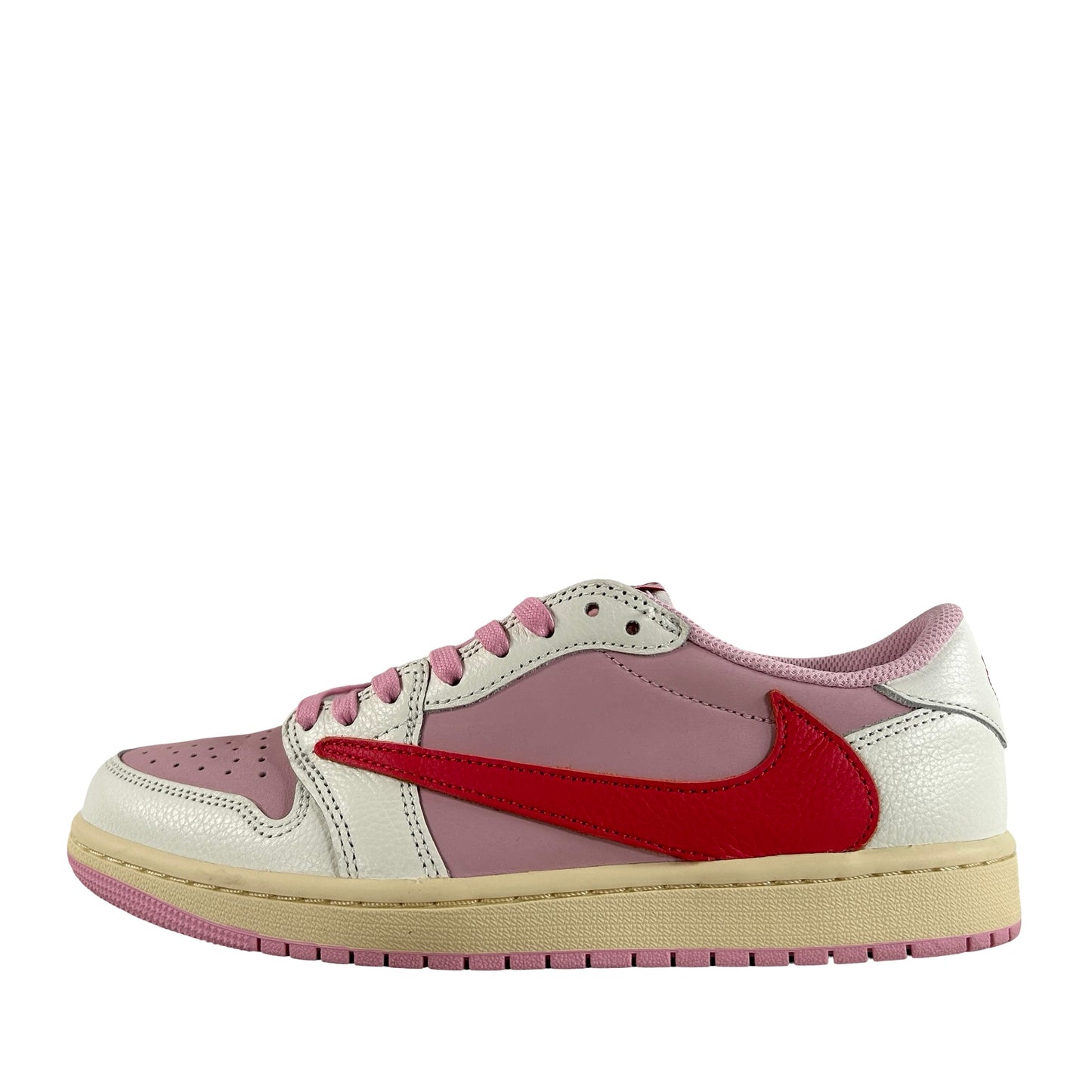 IQ7604 101 Jordan 1 Retro Low OG SP Travis Scott Sail Tropical Pink [USED] - 8 M (Used)