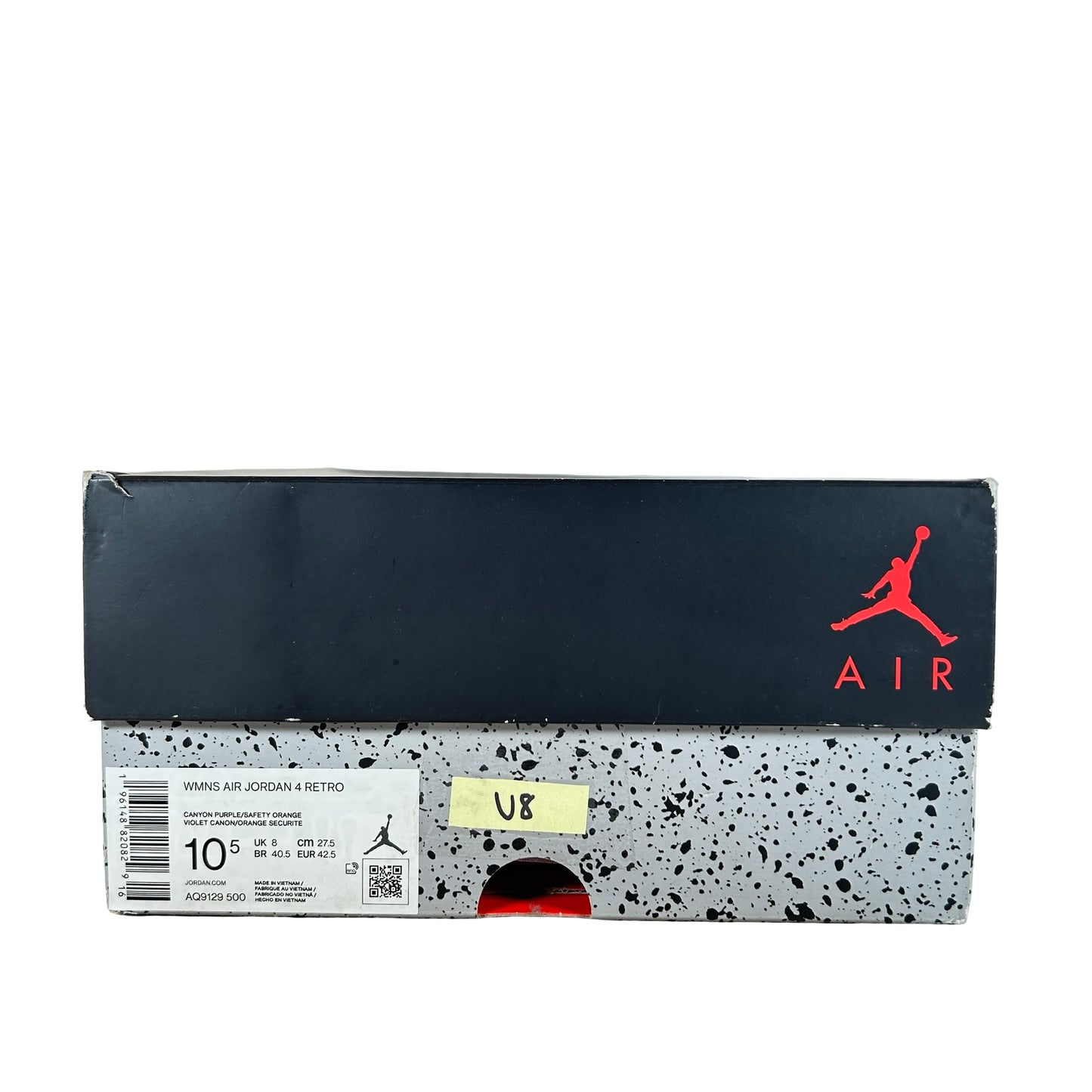 AQ9129 500 Jordan 4 Retro Canyon Purple (Women's) [USED] - 10.5 W (Used8)
