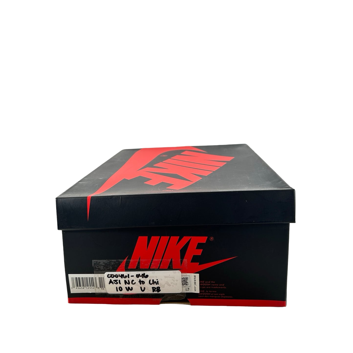 CD0461 046 Jordan 1 Retro High NC to Chi (Women's) [USED] - 10 W (Used) (Replace Box)