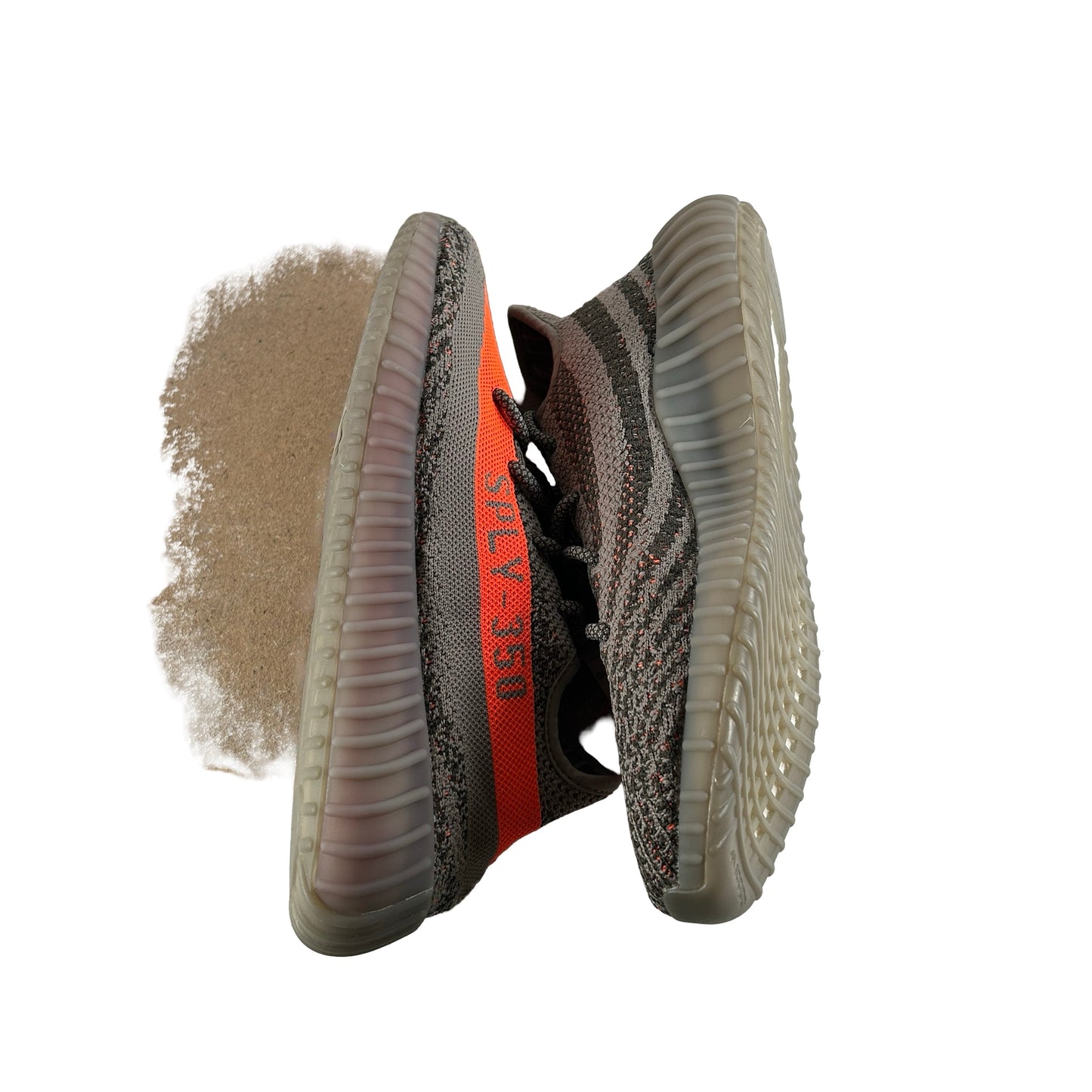 GW1229 adidas Yeezy Boost 350 V2 Beluga Reflective - 10.5 M (Dye on midsole)