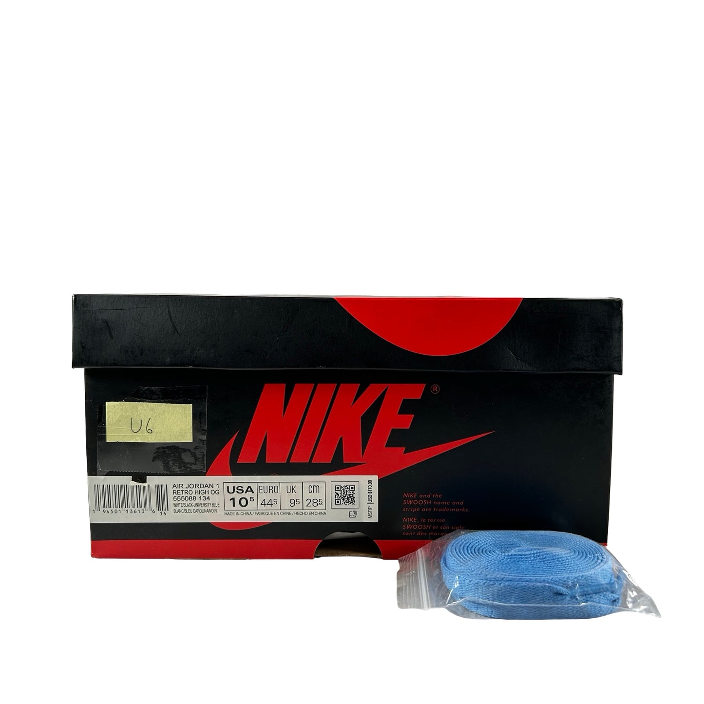 555088 134 Jordan 1 University Blue [USED] - 10.5 M (Used6)