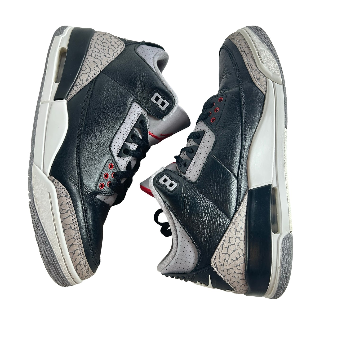 DN3707 010 Jordan 3 Retro Black Cement Reimagined (2024) [USED] - 9.5 M (Used9)