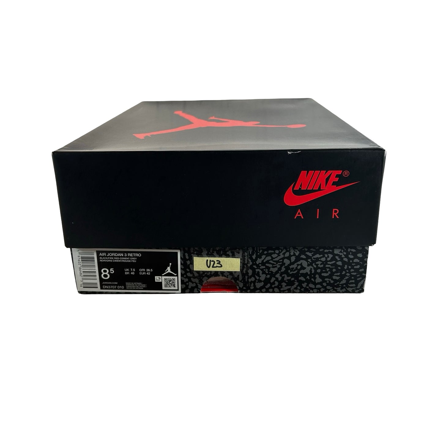 DN3707 010 Jordan 3 Retro Black Cement Reimagined (2024) [USED] - 8.5 M (Used23)