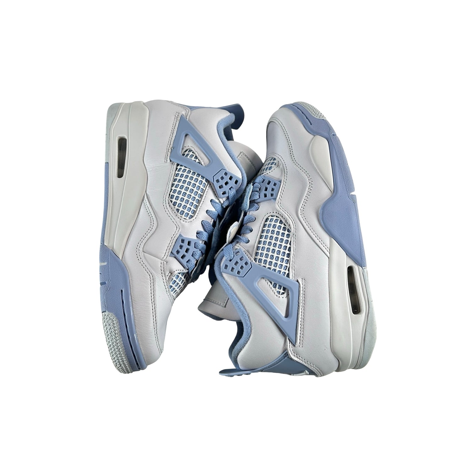 HV0823 100 Jordan 4 Retro Forget Me Not (Women's) [USED] - 8.5 W (Used)