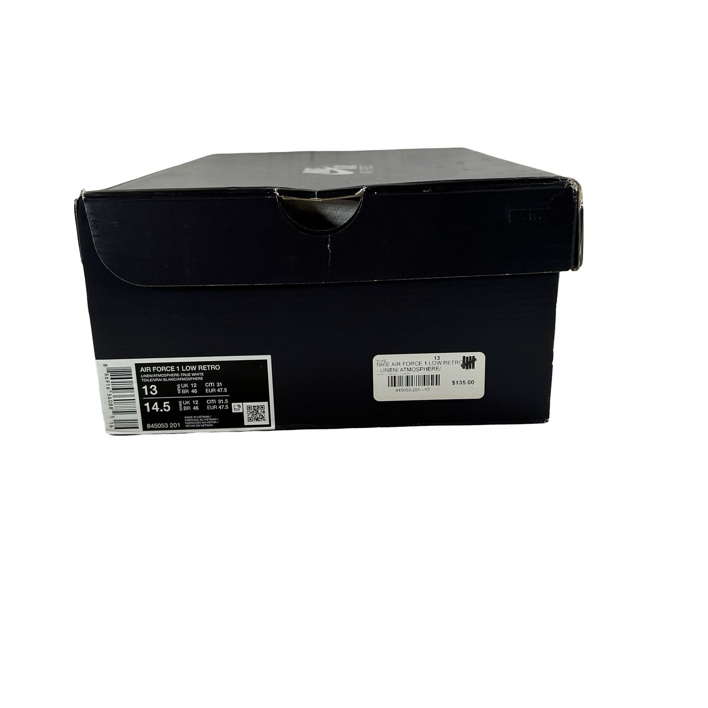 845053 201 Nike Air Force 1 Low Linen (2024) [USED] - 13 M (Used)