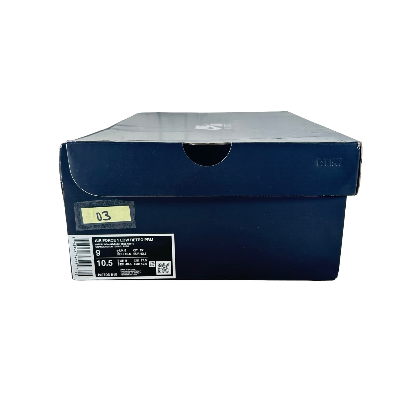 IV2705 819 Nike Air Force 1 Low Retro Premium NYC Knicks [USED] - 9 M (Used3)