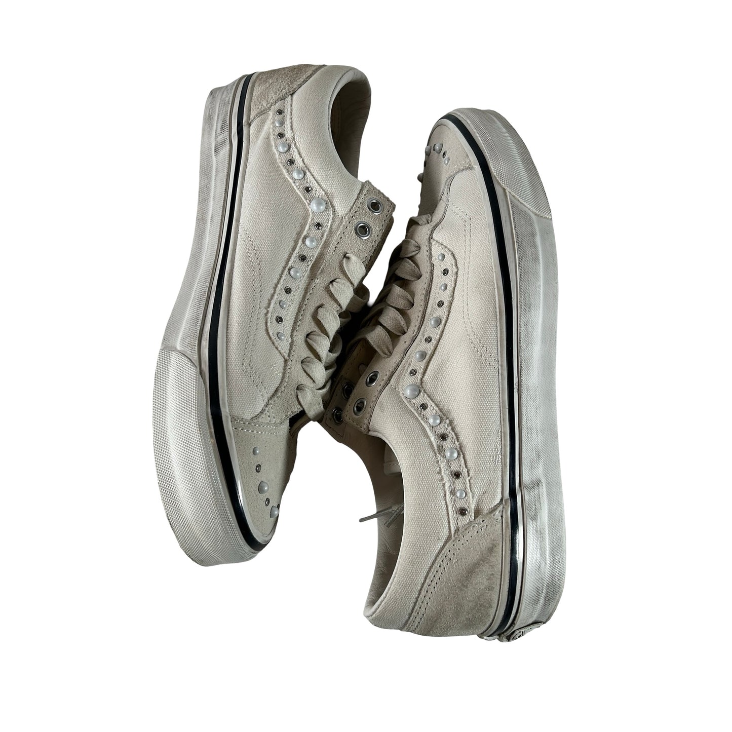 VN000E8VCCZ Vans OTW Old Skool 36 Pearlized Pack Marshmallow [USED] - 11 M (Used)