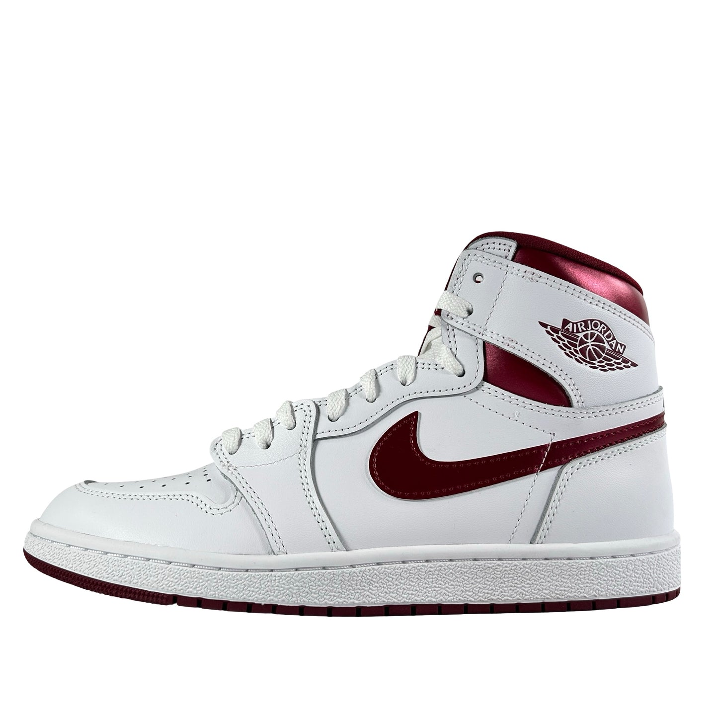 BQ4422 161 Jordan 1 Retro High 85 OG Metallic Burgundy [USED] - 10 M (Used)