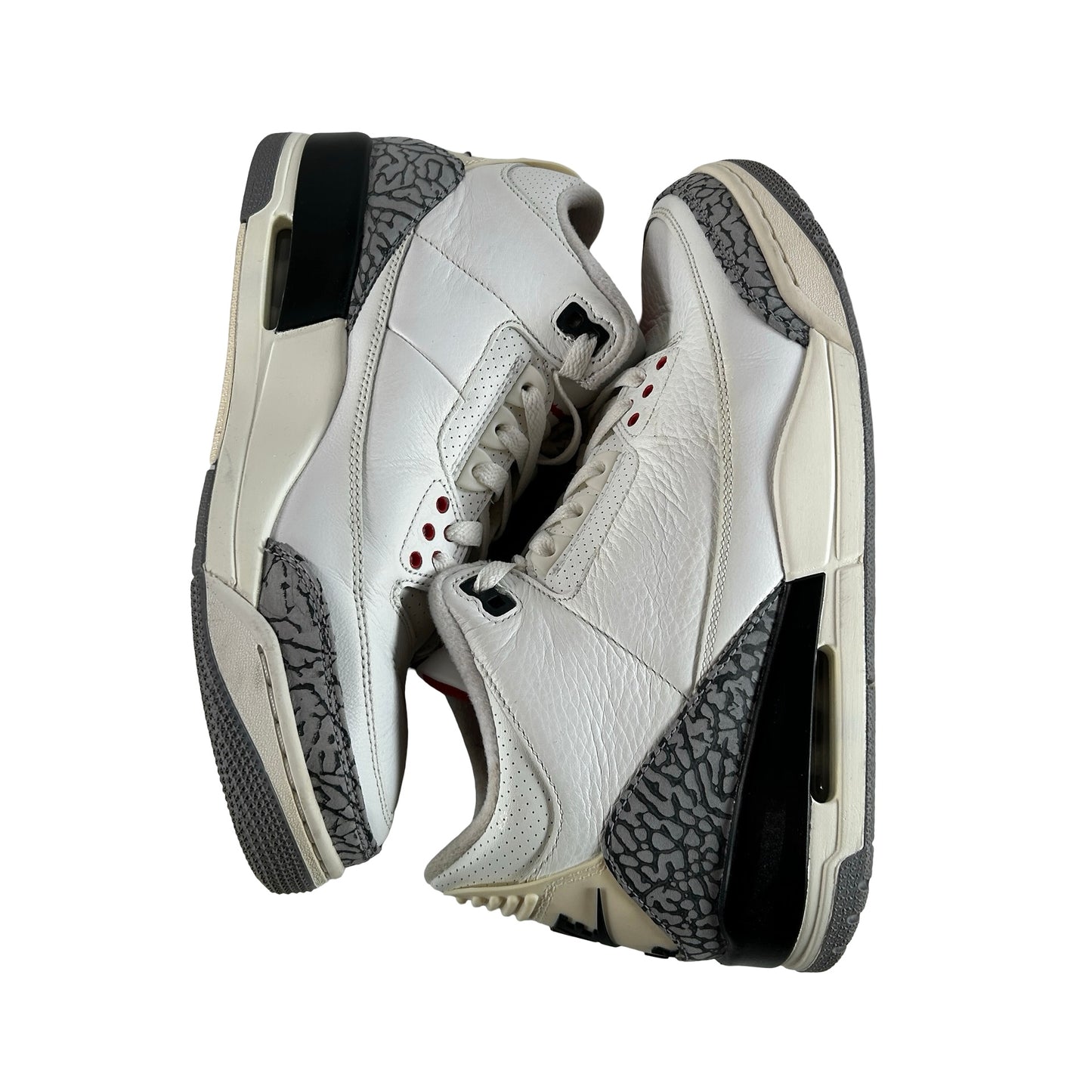 DN3707 100 Jordan 3 Retro White Cement Reimagined [USED] - 9 M (Used21)