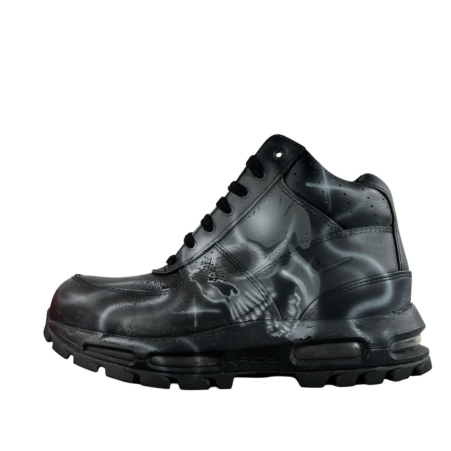 865031 009 Nike Air Max Goadome Black x STFU OG Black [USED] - 7.5 M (Used2)