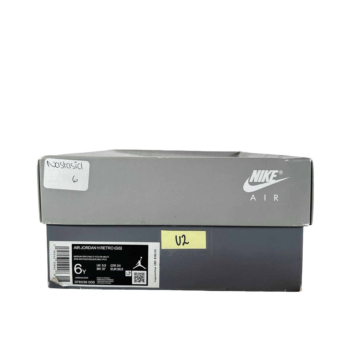 378038 005 Jordan 11 Retro Cool Grey (2021) (GS) [USED] - 6 Y (Used2)