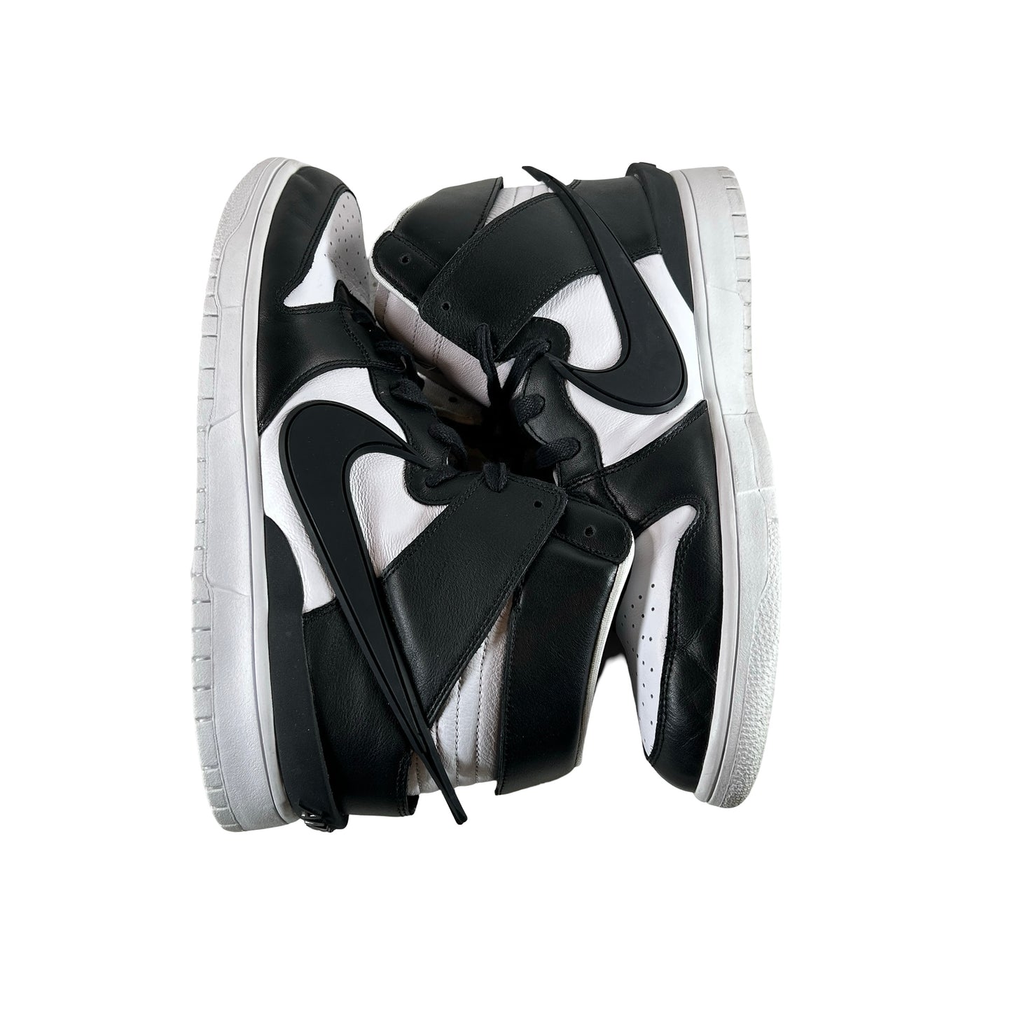 CU7544 001 Nike Dunk High AMBUSH Black White [USED] - 12.5 M (Used)