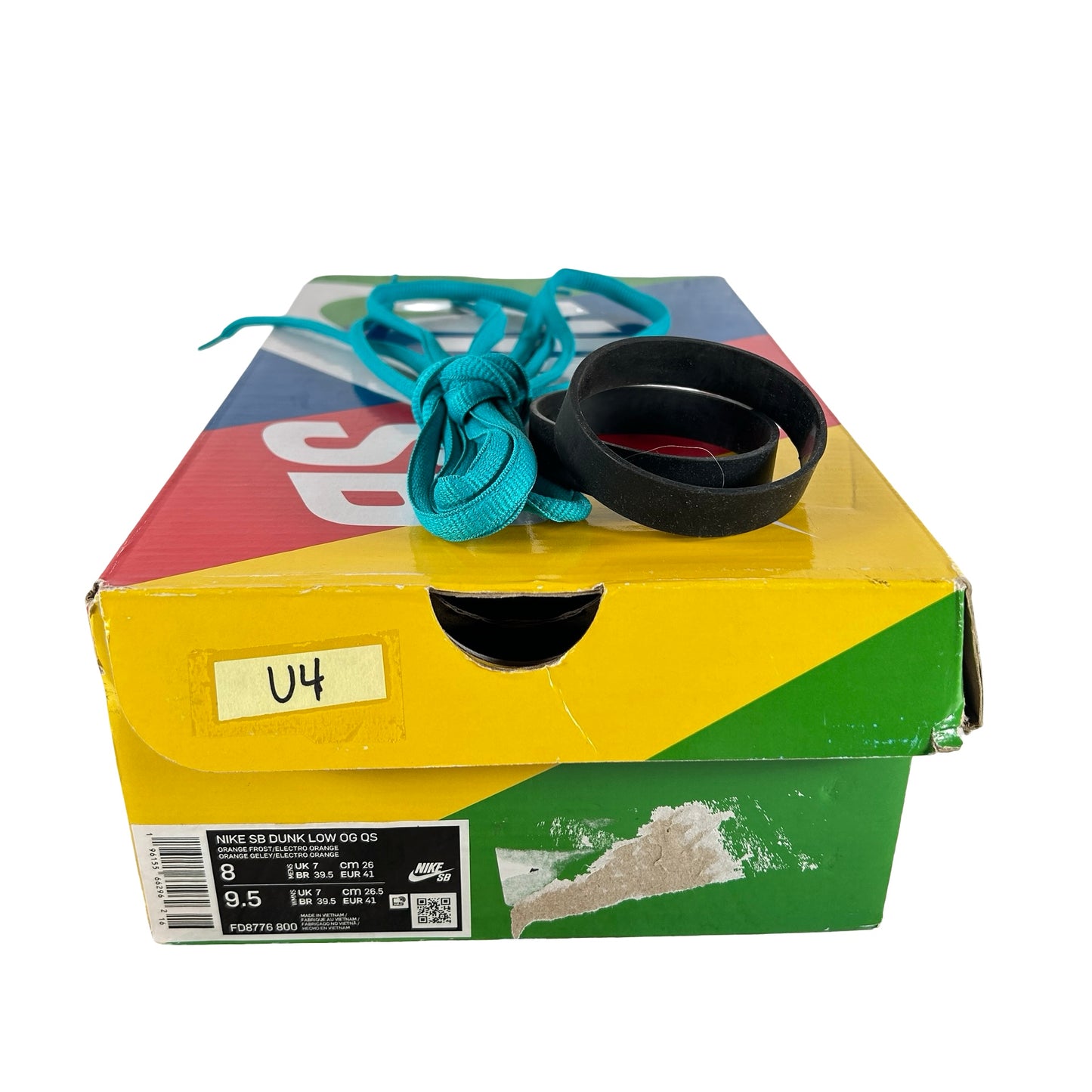 FD8776 800 Nike SB Dunk Low Concepts Orange Lobster [USED] - 8 M (Used4)