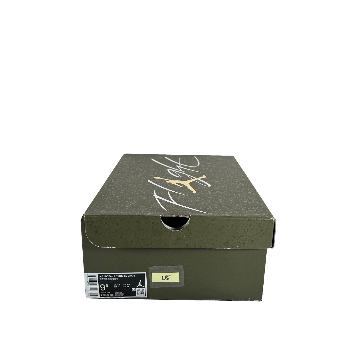 FB9927 200 Air Jordan 4 Craft Medio Oliva