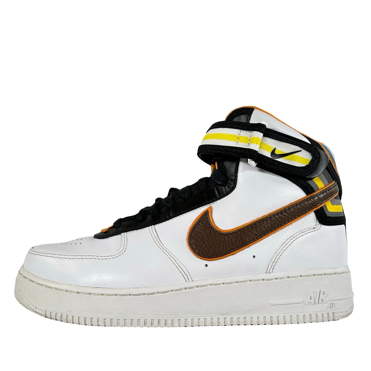 677130 120 Nike Air Force 1 Mid Tisci White [USED] - 8 M (Used) (No Box)