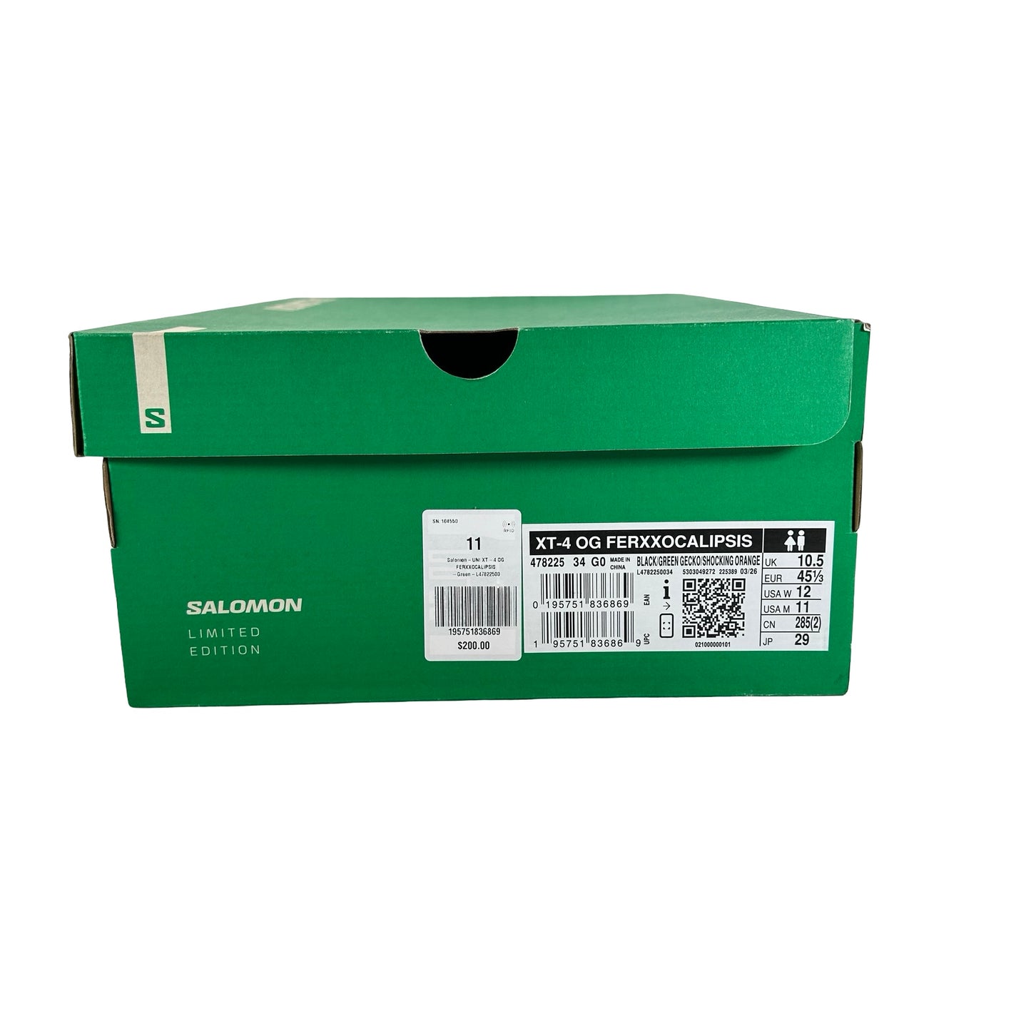 L47822500 Salomon XT-4 OG Feid Ferxxocalipsis [USED] - 11 M (Used)