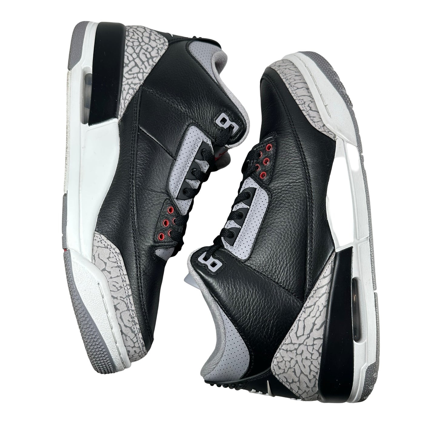 DN3707 010 Jordan 3 Retro Black Cement Reimagined (2024) [USED] - 9.5 M (Used4)