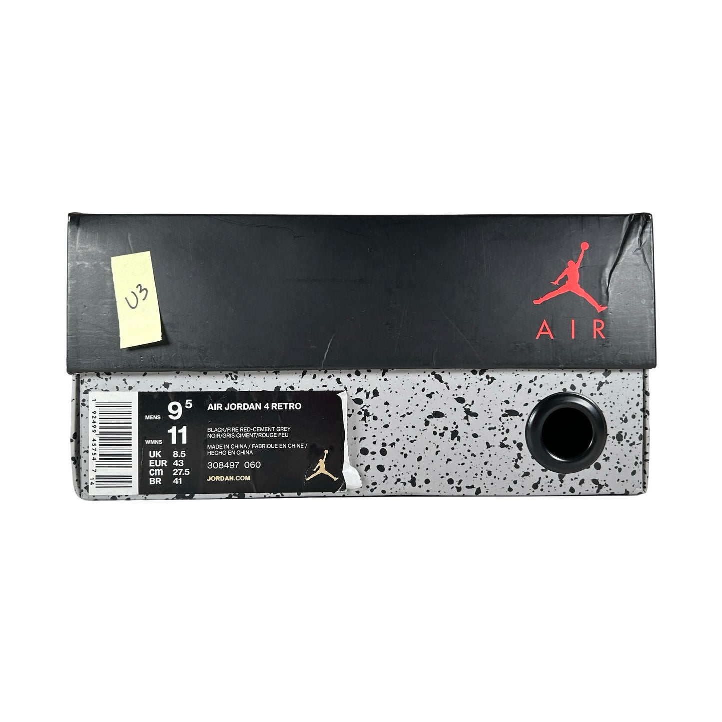 308497 060 Jordan 4 Retro Bred (2019) [USED] - 9.5 M (Used3)