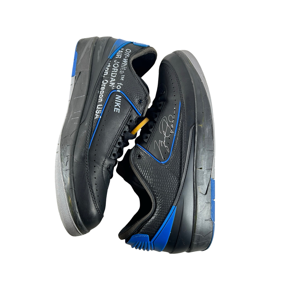 DJ4375 004 Jordan 2 Retro Low SP Off-White Black Blue [USED] - 11 M (Used2)