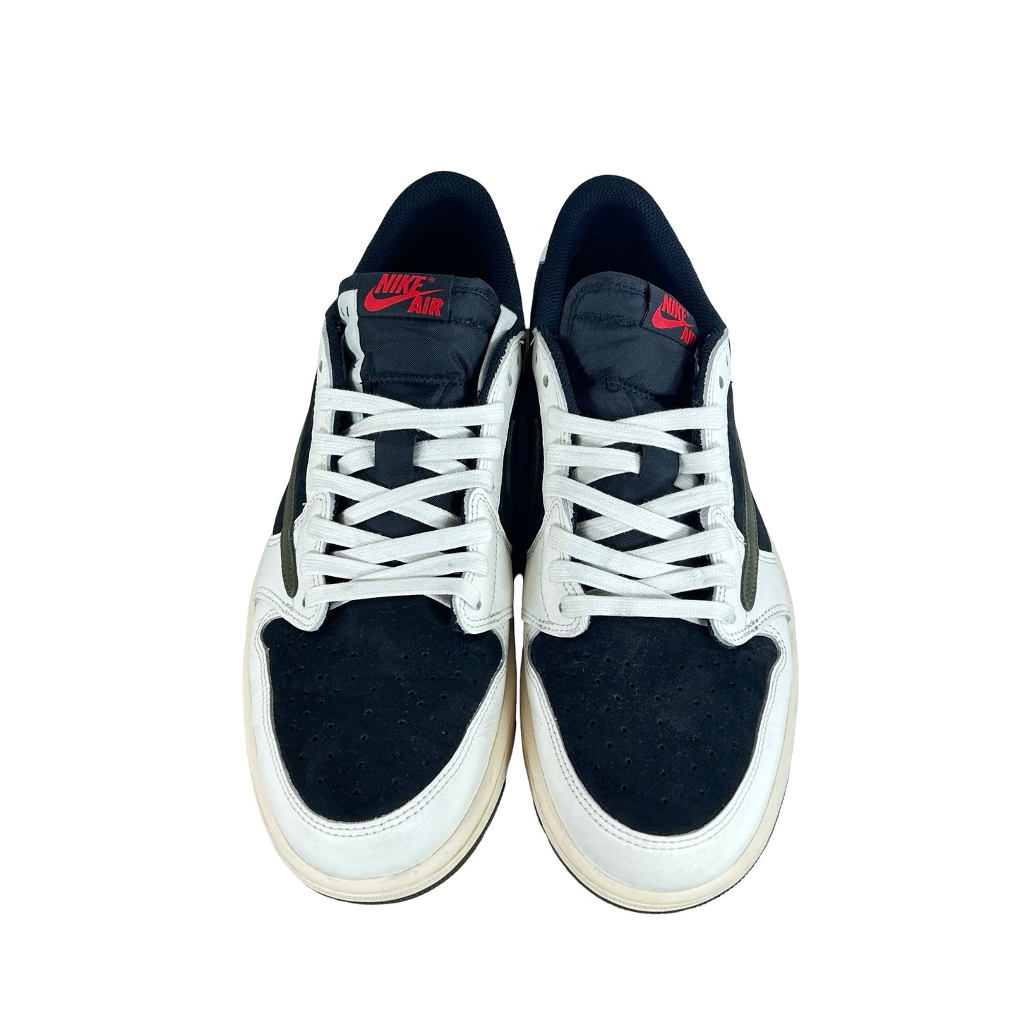 DZ4137 106 Jordan 1 Retro Low OG SP Travis Scott Olive (W) [USED] - 13 W (Used6)