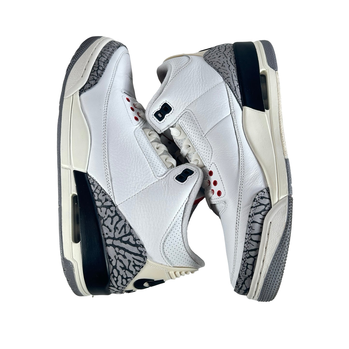 DN3707 100 Jordan 3 Retro White Cement Reimagined [USED] - 9 M (Used25)