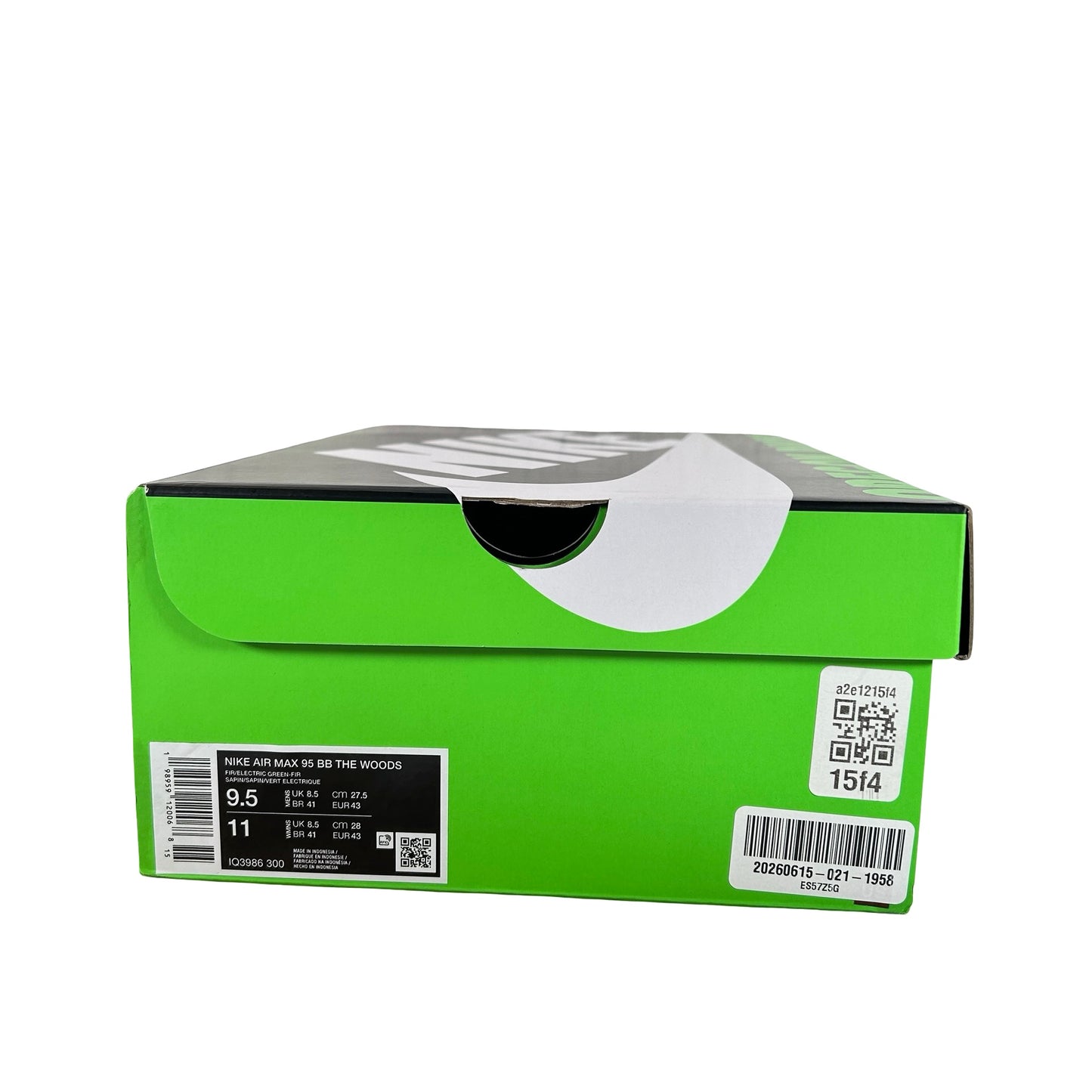 IQ3986 300 Nike Air Max 95 Big Bubble Ducks of a Feather Oregon Ducks The Woods [USED] - 9.5 M (Used)