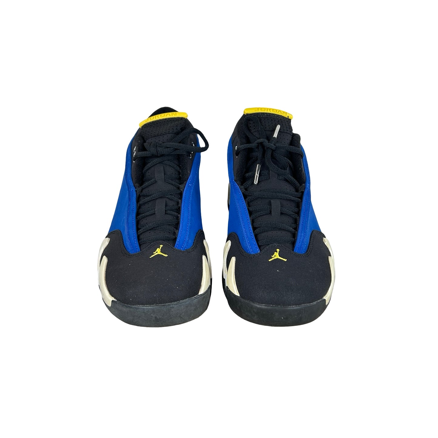 807511 405 Jordan 14 Retro Low Laney (2015) - 10 M (Yellowing)