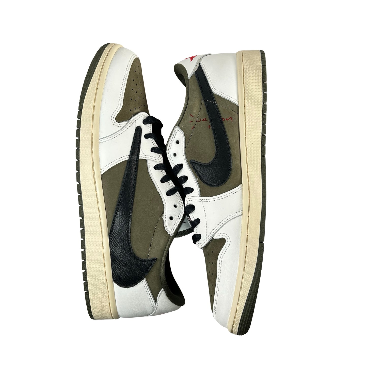 DM7866 200 Jordan 1 Retro Low OG SP Travis Scott Medium Olive [USED] - 12 M (Used7)