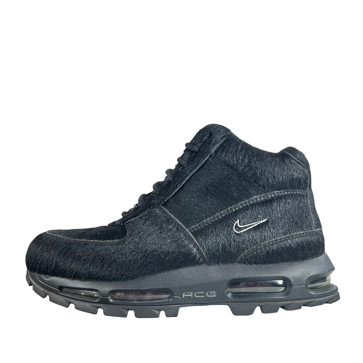IO4635 001 Nike Air Max Goadome Black Pony Hair [USED] - 9.5 M (Used2)