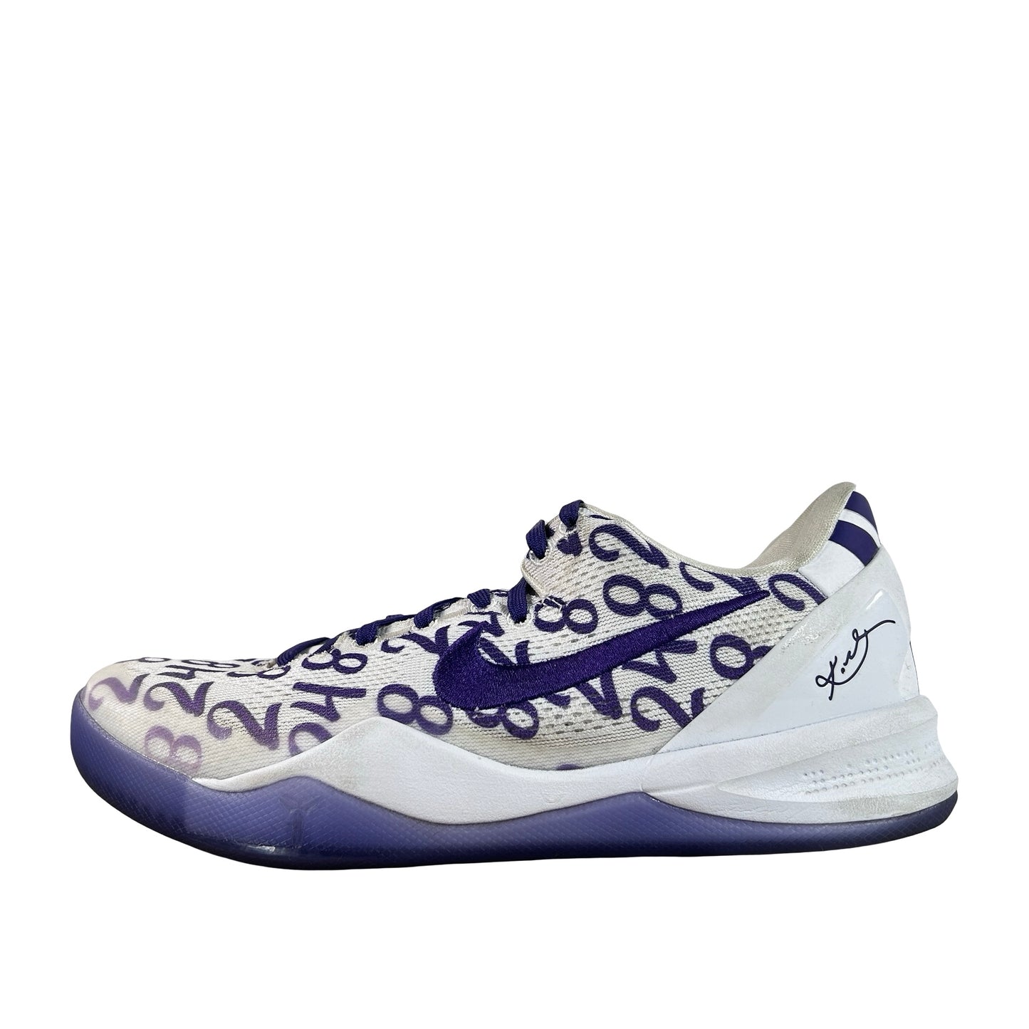 FQ3549 100 Nike Kobe 8 Protro Court Purple [USED] - 7.5 M (Used) (Replace Box)