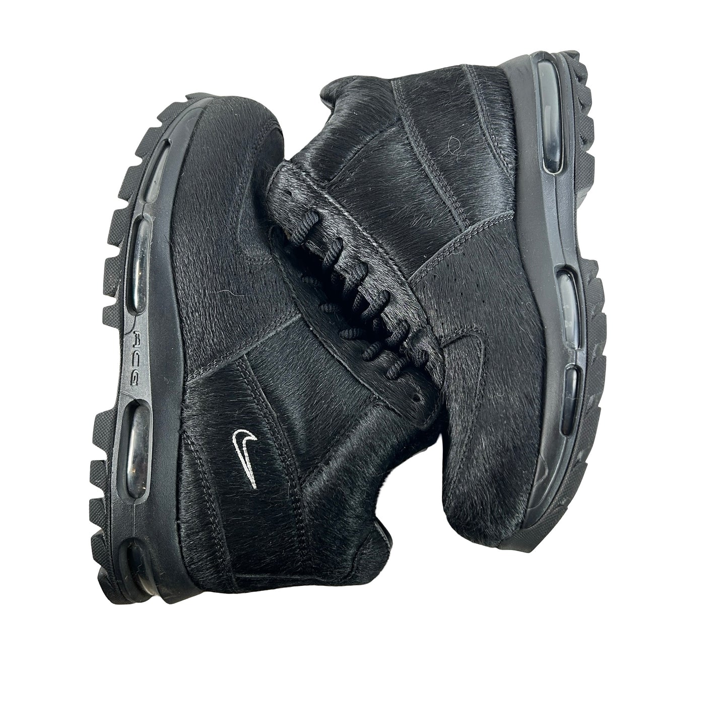 IO4635 001 Nike Air Max Goadome Black Pony Hair [USED] - 8 M (Used) (Replace Box)
