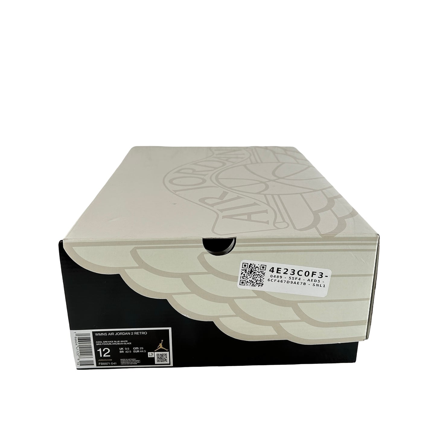 FB8871 041 Jordan 2 Retro Cool Grey (Women's) [USED] - 12 W (Used)