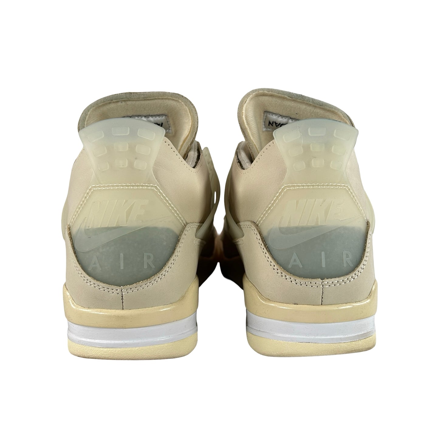 CV9388 100 Jordan 4 Retro Off-White Sail (Women's) [USED] - 10.5 W (Used7)