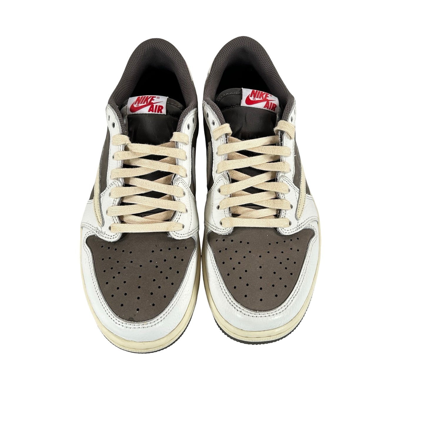DM7866 162 Jordan 1 Retro Low OG SP Travis Scott Reverse Mocha [USED] - 9 M (Used7)
